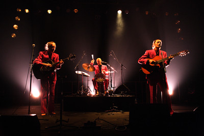 Denis Gaud et son orchestre en concert.